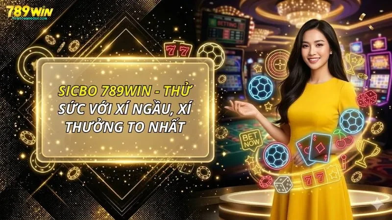 Sicbo 789WIN - Thử Sức Với Xí Ngầu, Xí Thưởng To Nhất